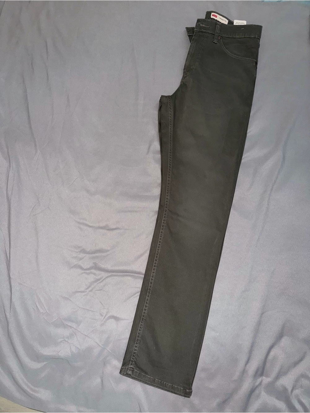Men's Slim Straight Black Jeans